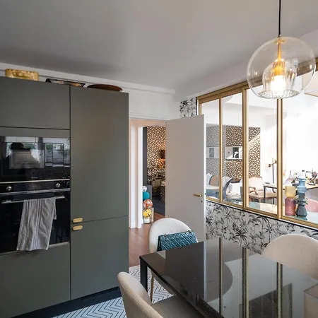 Atelier D'artiste 1930 Duplex Appartement Parijs